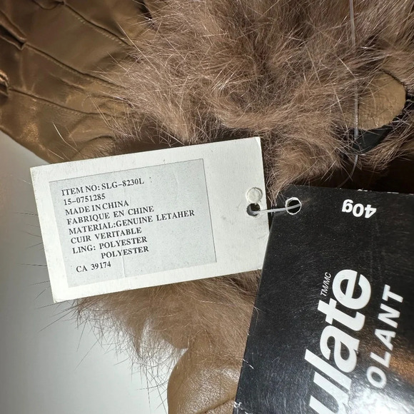 New Picabo  Leather Gloves - Picture 5 of 5